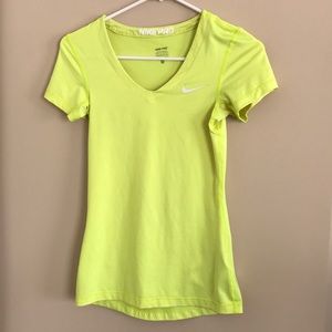 nike pro work out top